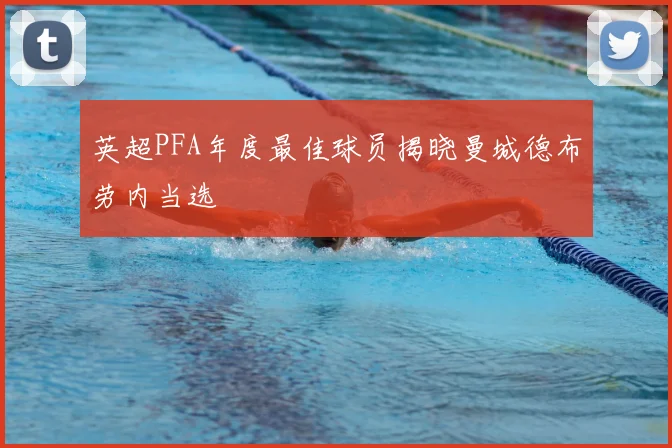 英超PFA年度最佳球员揭晓曼城德布劳内当选
